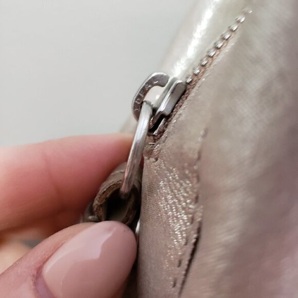 Coach * Soho Lynn Gold Satchel * Metallic - Picture 5 of 13